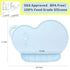 Silicone Baby Placemat - Food Grade Silicone Kids Placemats Reusable Travel Placemat for Kids Tiny Diner Portable Washable Restaurant Food Mat for...