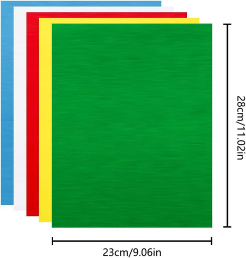 10 Pcs Transfer Paper, Carbon Transfer Paper 11x9Inch, Carbon Water-Soluble Tracing Paper Transfer Pattern on Cross Stitch Cloth, Canvas, Wood for...