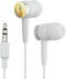 GRAPHICS & MORE Pineapple on Yellow Background Novelty in-Ear Earbud Headphones - White...