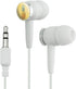 GRAPHICS & MORE Pineapple on Yellow Background Novelty in-Ear Earbud Headphones - White...