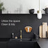 Unibene Bamboo Coffee Filter Holder, Coffee Paper Storage Container Dispenser Rack Shelf for Aeropress, Chemex, Hario V60 and Melitta Cone Filters...
