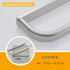 BESy Brass Hand Towel Bar for Bathroom Brushed Nickel, Rustproof Wall Mounted Towel Rack Hanger Bathroom Hardware Accessories Towel Holder 12 Inch...