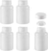 uxcell Plastic Lab Chemical Reagent Bottle 150ml/5oz Wide Mouth Sample Sealing Liquid Storage Container 5pcs...