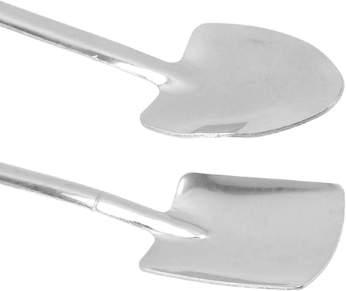 Ice Cream Spoon, Stainless Steel Cute Shovel Spoon Innovative Food Grade Material Reusable Sugar Dessert Cake Spoon for Home Cafe(4 Pointed Shovel...