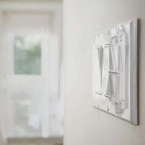 Rocker Light Switch Guard, ILIVABLE Child Proof Switch Plate Cover Guard Protects Your Lights from Being Accidentally Turned On or Off by Children...