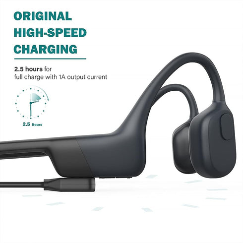 TUSITA Magnetic Charger Compatible with AfterShokz Aeropex, SHOKZ OPENCOMM, OPENRUN PRO, OPENRUN PRO Mini, OPENRUN, OPENRUN Mini - 1M,2-Pack...