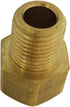Brass Inverted Flare Fitting, Brake Line Adapter, Male Connector, 5/16" Tube OD x 1/4" NPT Male, 5pcs...