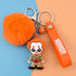 CEMMY XU Women Men Halloween Keychain Horror Movie Keychains Small Bell for Party Favor...