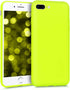 kwmobile Case Compatible with Apple iPhone 7 Plus/iPhone 8 Plus Case - Soft Slim Protective TPU Silicone Cover - Neon Yellow...