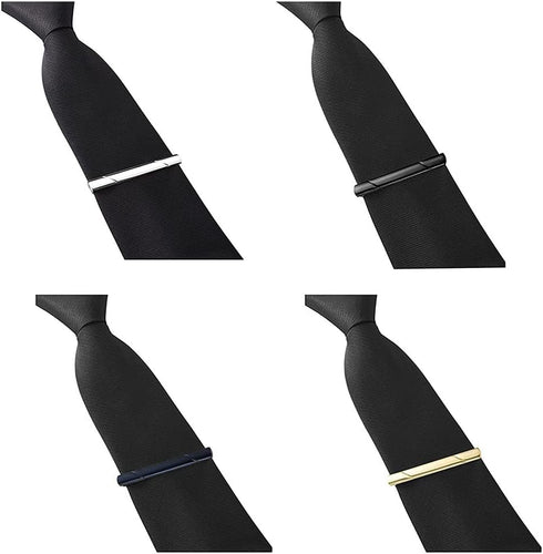 Mens Stainless Steel Tie Clips Minimalist Necktie Tie Bar Clasp Clip Clamp Pins Best Gift For Men Business Party Wedding Best Gift and Daily Life...