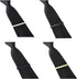 Mens Tie Clip Stainless Steel Metal Simple Necktie Tie Bar Clasp Clip Clamp Pins Sliver Color Minimalist for Men Business Party Wedding Anniversar...