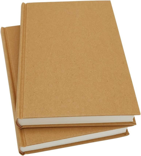 5.5x8.25 Sketch Book, Pack of 2, 240 Sheets (68lb/100gsm), Hardcover Bound Sketch Notebook, 120 Sheets Each, Acid Free Blank Drawing Paper, Ideal ...