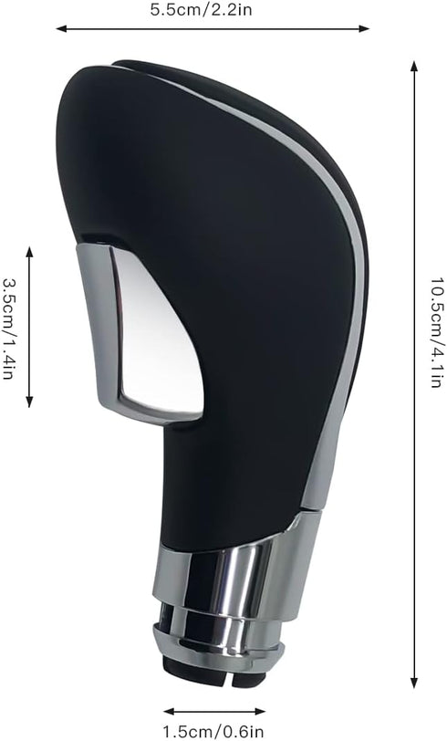 Automatic Gear Stick Shift Knob Car Gear Shifter Knob Cover Head Handle Lever Fit for Buick Verano Regal Excelle Opel Vauxhall (Black)...