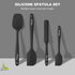 NileHome Silicone Spatula Set, Rubber Spatula High Heat-Resistant Premium BPA-Free One Piece Seamless Design Cooking Spatulas Utensils Set For Kit...