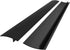 Silicone Gap Cover, (2 Pack) Silicone Gap filler Stopper Kitchen Stove Counter Gap Covers - Flexible Stove Space Fillers, Food Grade (21inches, Black)