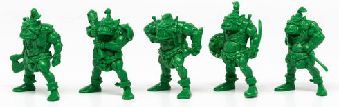 Creature Mini Action Figure Playset- Orcs Mutants 2 ? Fantasy Figures - XL 1/32nd Scale DND 5 pcs Characters Accessories RPGs and Soldiers...