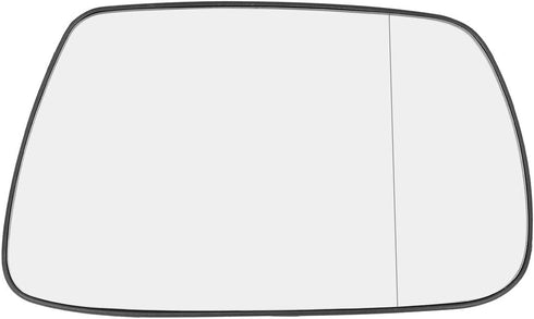 X AUTOHAUX Car Passenger Right Side Rearview Mirror Glass Heated with Backing Plate for Jeep Grand Cherokee 2005-2010 Replace 5142874AA...