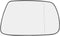 X AUTOHAUX Car Passenger Right Side Rearview Mirror Glass Heated with Backing Plate for Jeep Grand Cherokee 2005-2010 Replace 5142874AA...