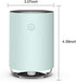 URBEST Portable Mini Humidifier, Quiet Small Cool Mist Humidifier with Night Light, 2 Mist Modes USB Personal Humidifiers for Bedroom Travel Home ...