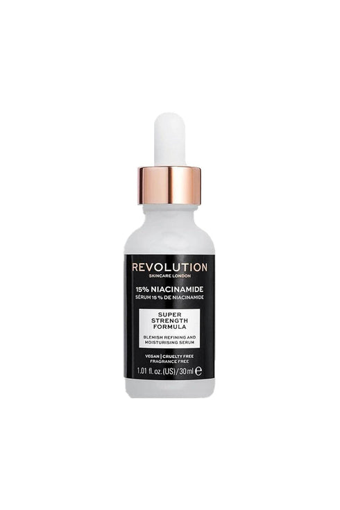 Revolution Skincare 15% Niacinamide Blemish & Pore Refining Serum, Targets Blemishes and Large Pores, Vegan & Cruelty Free, 1.01fl.oz/30ml...