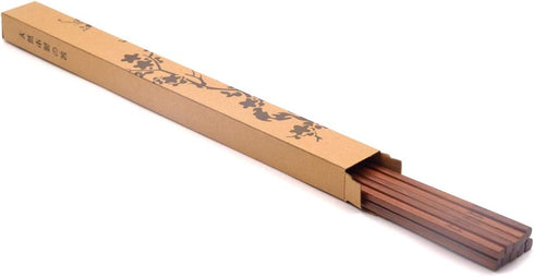 Bamber 16.5 Inches Extra Long Wood Chopsticks Set, Cooking Frying Chopstick, Set of 5 Pairs...