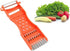 Vegetable Peeler,Saim Metal Scraper Fruit Grater Slicer Vegetable Peeler 7 in 1 Multifunction Kitchen Cutter Tool Orange 2 Pcs...