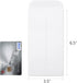 ValBox 3.5x6.5 Money Envelopes, White Kraft #7 Coin Envelopes, Small Parts Envelope with Gummed Flap for Seed, Cash, Budgeting (Pack of 100)...