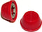 Hub Caps for Bike/TRIKES Compatible with Popular Red Wagon Brand - fits 3/8 Axle Diameter (Red)...