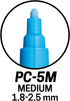 POSCA 153544858 2.5 mm Bullet Tip Waterbased Paint Marker - Assorted Colours (Pack of 4)...
