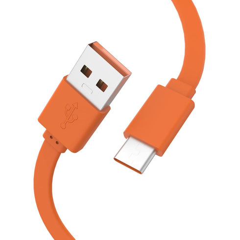 Charge 4 Type C Charger Cable Compatible with Flip 5, Charge 4, JRPOP Speaker, Endurance Peak, CHARGE4BLKAM Speakers (Orange)...