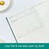Hardcover Recipe Book Blank 7”x9.6” B5 Recipe Journal Cookbook 100GSM Thick Paper 160Pages Family Cooking 80+ Recipes Baking DIY Leather Cover Hom...