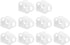 uxcell Plastic Tubing Clamps, 10pcs 1/4"-1/2" Tube OD Adjustable Tube Clamp Laboratory Pinch Valve Flow Control Hose Clamp...
