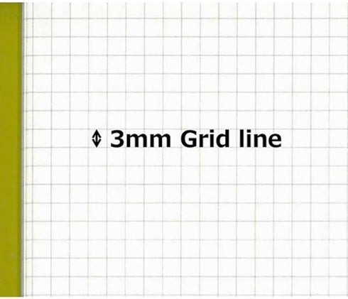 KOKUYO ME Field Notebook, 3mm Grid Memo Book, 6.3" x 3.6" White Field Notes Pocket Journal, Japan Imported (KME-FNY1W)...