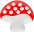 Mushroom Spoon Rest for Stove Top Cute Ceramic Spoon Holder for Kitchen Counter Utensil Rest Mushroom Kitchen Decor (Red)...