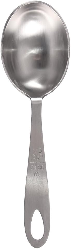 Lindy's MPC4 4-Piece Stainless Steel Measuring Scoop Set,Silver, 9 inches long...