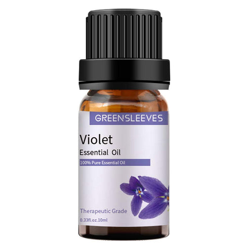 GREENSLEEVES Violet Essential Oil Set, 100% Pure Violet Aromatherapy Oils for Diffuser, Humidifier - 10ml...