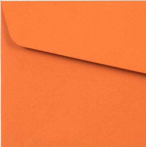 JAM PAPER #10 Business Colored Envelopes - 4 1/8 x 9 1/2 - Orange Recycled - 50/Pack...