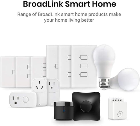 Broadlink Smart Bulb, 10W RGB Dimmable Wi-Fi LED Smart Light Bulbs Color Changing A19 800lm, Works with Alexa, Google Home, Siri and IFTTT, No Hub...