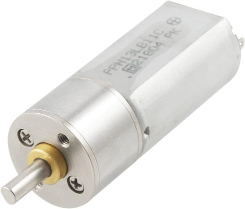 uxcell DC 6V 16GA 600RPM Gear Box Dia Robot Micro Geared Motor Silver Tone...