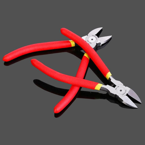MONVICT Wire Cutters, 6 inch Precision Flush Side Cutters with Longer Cutting Edge Ultra Sharp & Powerful Heavy Duty Pliers, Ideal for Cables, Wir...