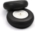 Fielect 3.5 inch RC Model Airplane Super Light Sponge Tire Tail Wheel Tire and Wheel Sets for RC Car Airplane PU Sponge Tire with Plastic Hub 2 Pc...