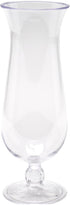 GET HUR-20-CL-EC Cheers - Break-Resistant Plastic Hurricane Glasses, 20 Ounce, 4 Pack, Clear...