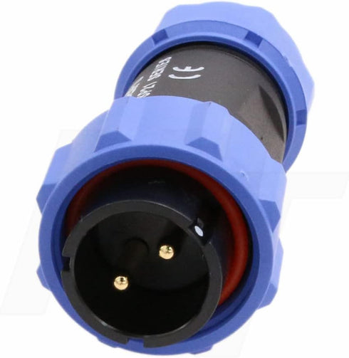 AC200MAX AC300 EP500 RV 2 Pin Aviation Circular Connector 12V 30A Power for BLUETTI DC Output Waterproof IP68 4-12mm Cable Plug Male Contact...