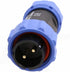 AC200MAX AC300 EP500 RV 2 Pin Aviation Circular Connector 12V 30A Power for BLUETTI DC Output Waterproof IP68 4-12mm Cable Plug Male Contact...