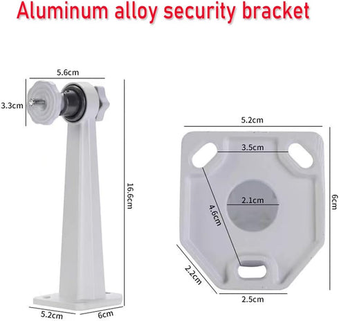 Security Camera Metal Wall/Ceiling Mount, Indoor/Outdoor Mount Compatible with Arlo, Arlo Pro 2 3, Arlo Ultra CCTV Camera and Compatible Camera wi...