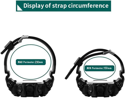 FANMIS Mens Analog Digital Sports Watch Large Face Outdoor Sports Waterproof Military Wrist Watches with Date Multifunction Tactics LED Army Stopw...