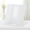 Book Stand Metal Desk Book Holder, Book Holders for Reading Hands Free, Adjustable Cookbook Documents Holder, Portable Bookstand for Music Books, ...
