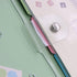 A4 Clear Soft PVC Round Ring Binders Dia 25mm 4-Ring Binder Cover with Snap Button Closure for Loose Leaf Journal Planner Albums DIY (A4-4 Holes(2...