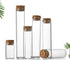 12Pcs 15ML 0.5OZ Mini Glass Bottles Small Tubes Jars Test Tube with Cork Stopper Wish Bottles Message Bottles Tiny Glass Vials Jars for DIY Craft ...