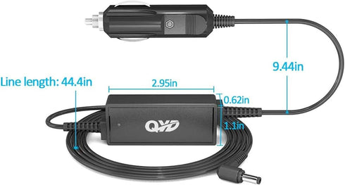 Laptop car Charger 65w Replacement for asus vivobook r556lf r556ub k501uw-ab78 ad883j20 x451m x551m f451c f551c x751s k751m f551ca f551ma x551mav-...